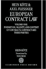 Book European Contract Law: Volume 1: Formation, Validity, Agency, Third Parties and Assignment free