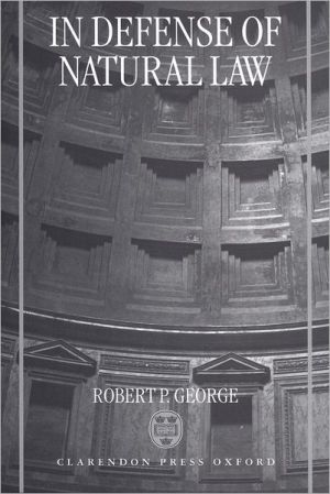 Book In Defense of Natural Law free