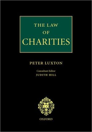 Book The Law of Charities free