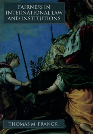 Book Fairness in International Law and Institutions free