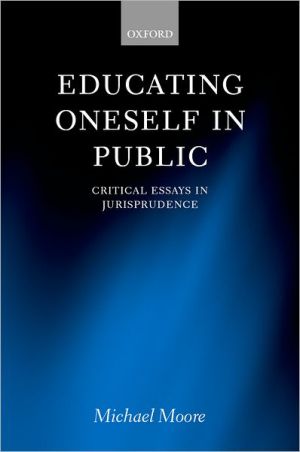 Book Educating Oneself in Public: Critical Essays in Jurisprudence free