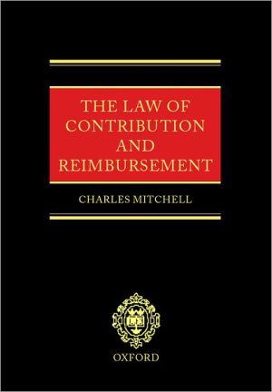 Book The Law of Contribution and Reimbursement free
