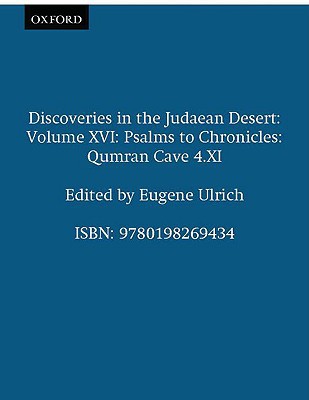 Book Qumran Cave 4 Vol. XVI : Psalms to Chronicles free