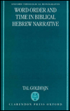 Book Word Order And Time In Biblical Hebrew Narrative (oxford Theology And Religion Monographs) free