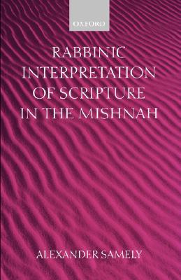 Book Rabbinic Interpretation of Scripture in the Mishnah free
