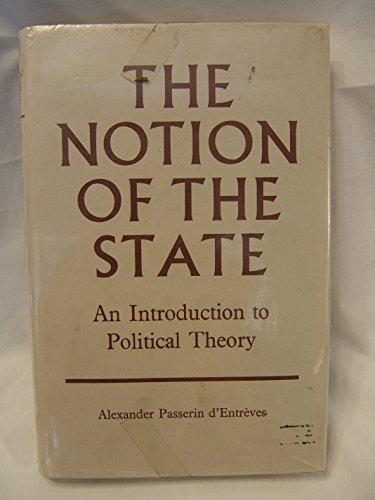 Book Notion Of The State An Introduction To Political T free