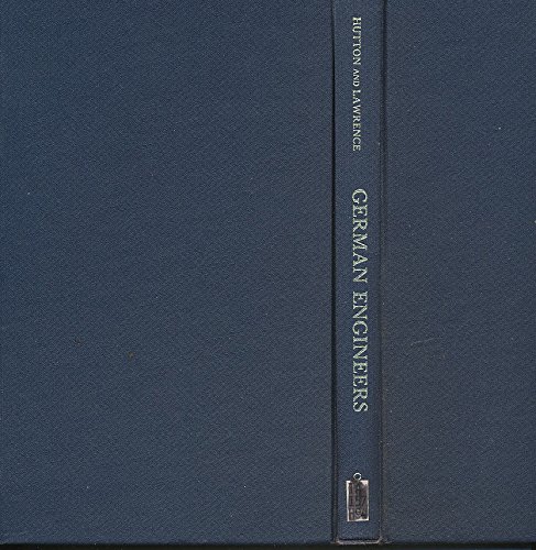 Book German Engineers: The Anatomy Of A Profession free
