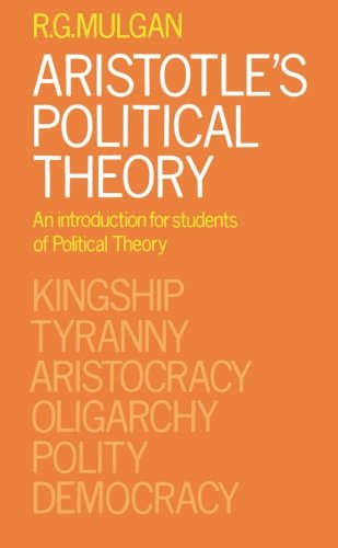 Book Aristotle's Political Theory: An Introduction for Students of Political Theory free