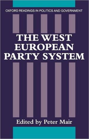Book The West European Party System (Oxford Readings In Politics And Government) free