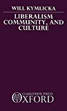 Book Liberalism, Community, and Culture free