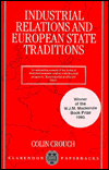 Book Industrial Relations And European State Traditions (clarendon Paperbacks) free