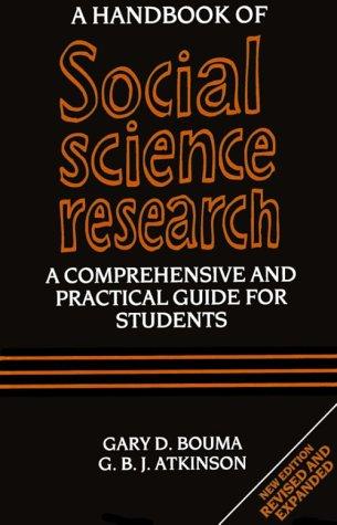 Book A Handbook of Social Science Research free