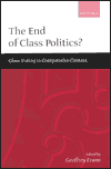 Book The End of Class Politics?: Class Voting in Comparative Context free
