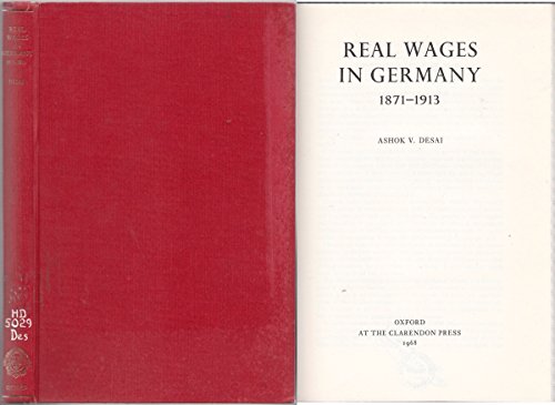 Book Real wages in Germany 1871-1913 free