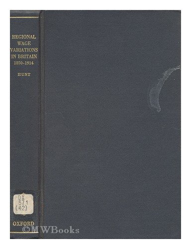 Book Regional wage variations in Britain 1850-1914 free
