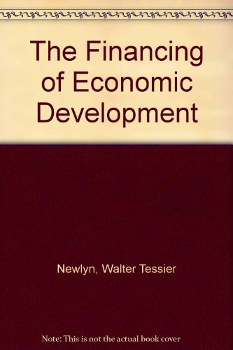 Book The Financing of Economic Development free