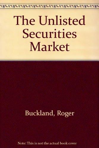 Book The Unlisted Securities Market free