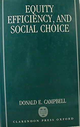Book Equity, Efficiency, And Social Choice free