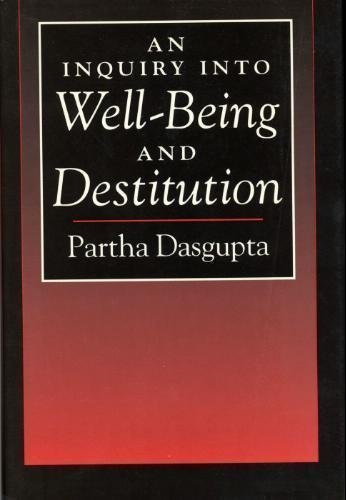 Book An Inquiry into Well-Being and Destitution free