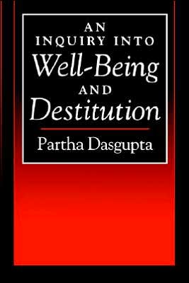 Book An Inquiry into Well-Being and Destitution free