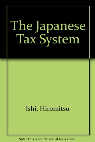 Book The Japanese Tax System free