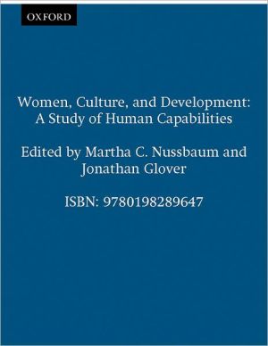 Book Women, Culture, and Development: A Study of Human Capabilities (WIDER Studies in Development Economics) free
