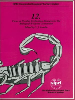 Book Views On Possible Verification Measures For The Biological Weapons Convention (sipri Chemical & Biological Warfare Studies) free