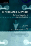 Book Governance at Work: The Social Regulation of Economic Relations free