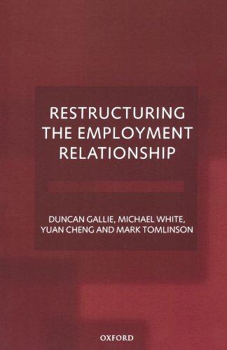 Book Restructuring The Employment Relationship free