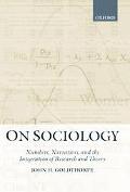 Book On Sociology: Numbers, Narratives, and the Integration of Research and Theory free