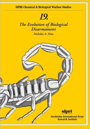 Book The Evolution Of Biological Disarmament (sipri Chemical & Biological Warfare Studies) free