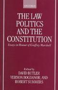 Book The Law, Politics, and the Constitution: Essays in Honor of Geoffrey Marshall free