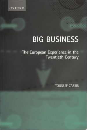 Book Big Business: The European Experience in the Twentieth Century free