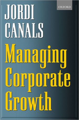 Book Managing Corporate Growth free