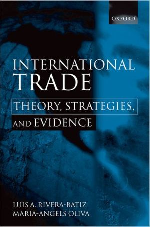 Book International Trade: Theory, Strategies, and Evidence free