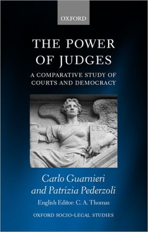Book The Power of Judges: A Comparative Study of Courts and Democracy (Oxford Socio-Legal Studies) free