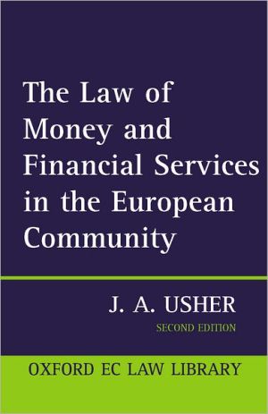 Book The Law of Money and Financial Services in the EC (Oxford European Union Law Library) free
