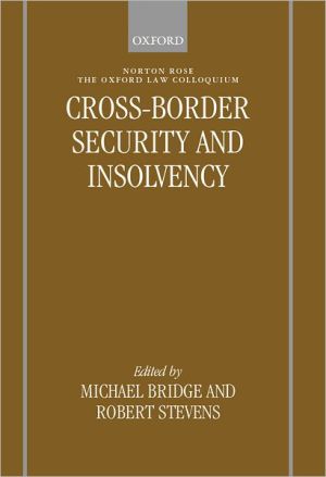 Book Cross-border Security & Insolvency (Oxford-Norton Rose Law Colloquium) free