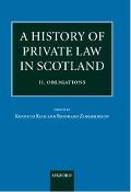 Book A History of Private Law in Scotland: Volume 2: Obligations free