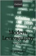 Book Modern Lexicography: An Introduction (Oxford Linguistics) free
