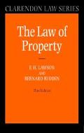 Book Law of Property (Clarendon Law Series) free