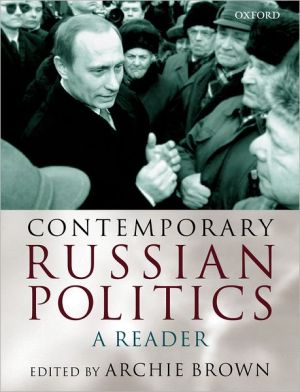 Book Contemporary Russian Politics: A Reader free