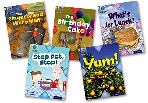 Book Project X Origins: Yellow Book Band, Oxford Level 3: Food: Mixed Pack Of 5 (paperback) free