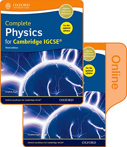 Book Complete Physics for Cambridge IGCSE Print and Online Student Book Pack free