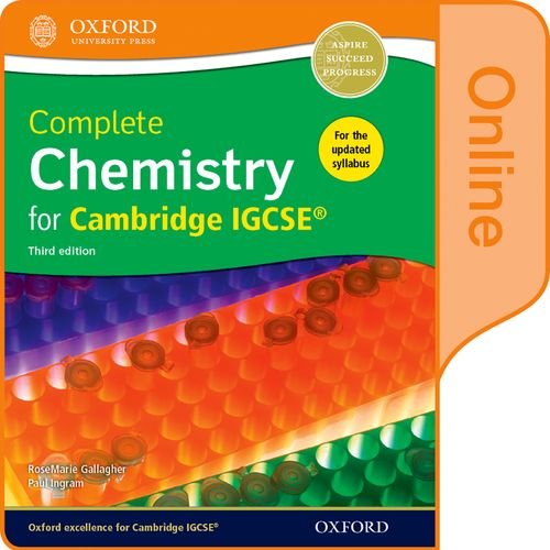 Book Complete Chemistry for Cambridge IGCSERG Online Student Book (Third edition) free