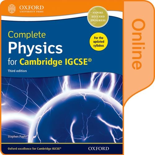 Book Complete Physics for Cambridge IGCSERG Online Student Book (Third edition) free
