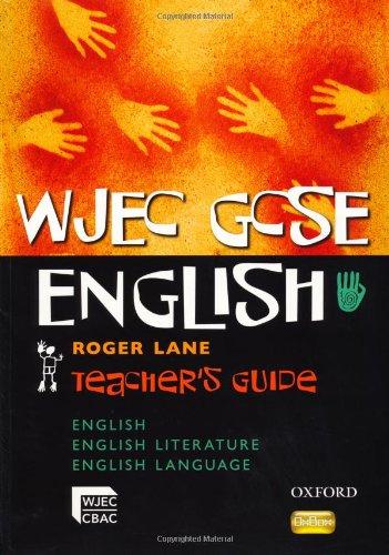 Book Wjec Gcse English: Teacher's Guide free