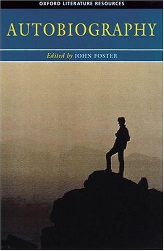 Book Autobiography (Oxford literature resources) free
