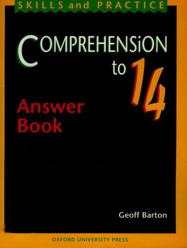 Book Comprehension to 14: Answer Book free
