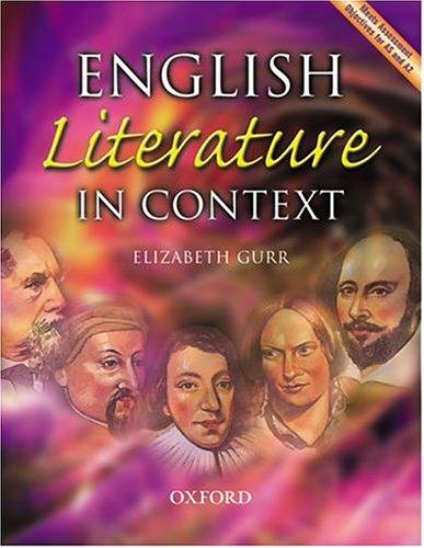 Book English Literature in Context free